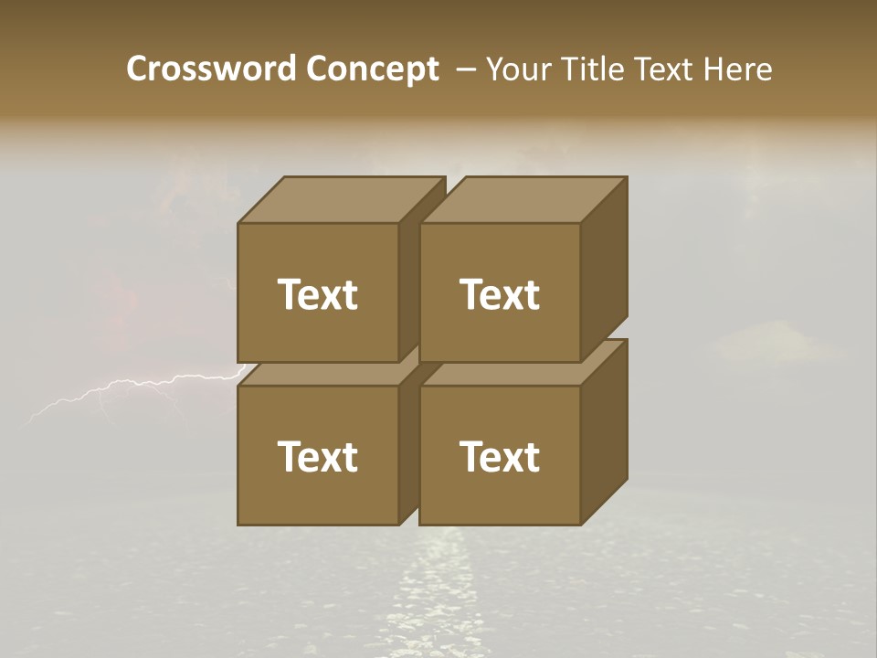 Countryside Rural Storm PowerPoint Template