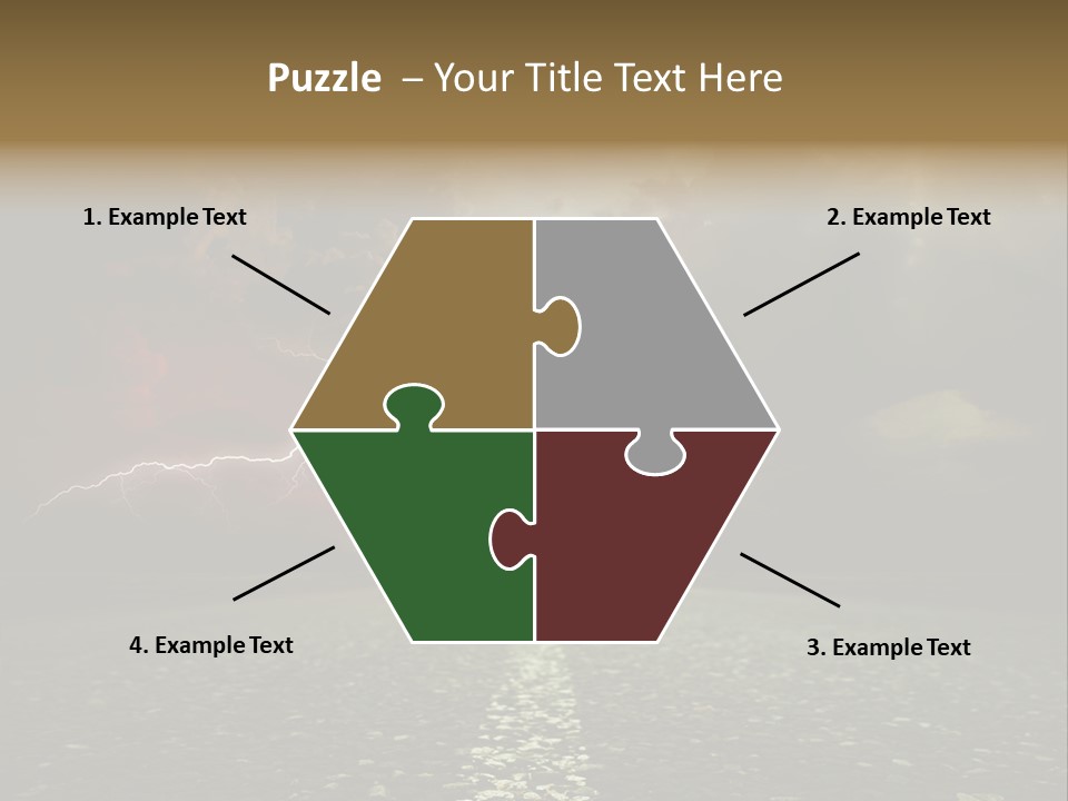 Countryside Rural Storm PowerPoint Template