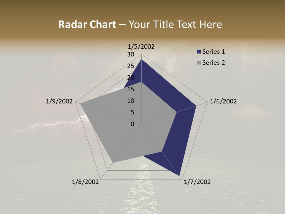 Countryside Rural Storm PowerPoint Template