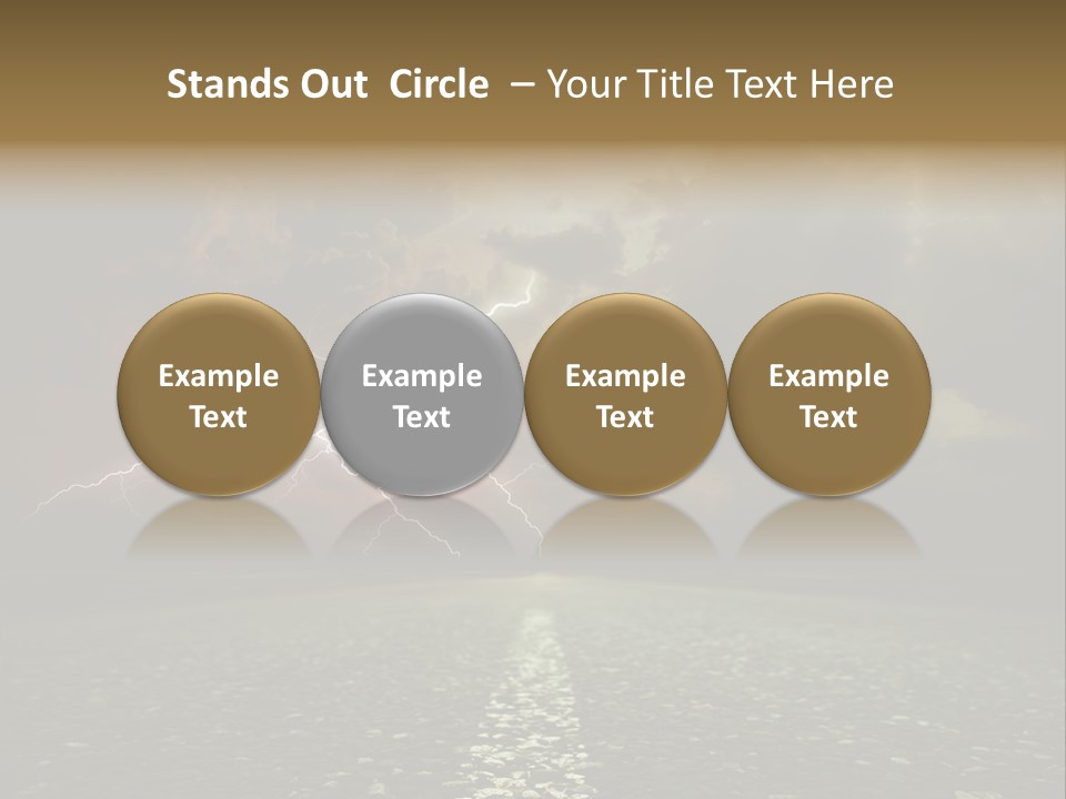 Countryside Rural Storm PowerPoint Template