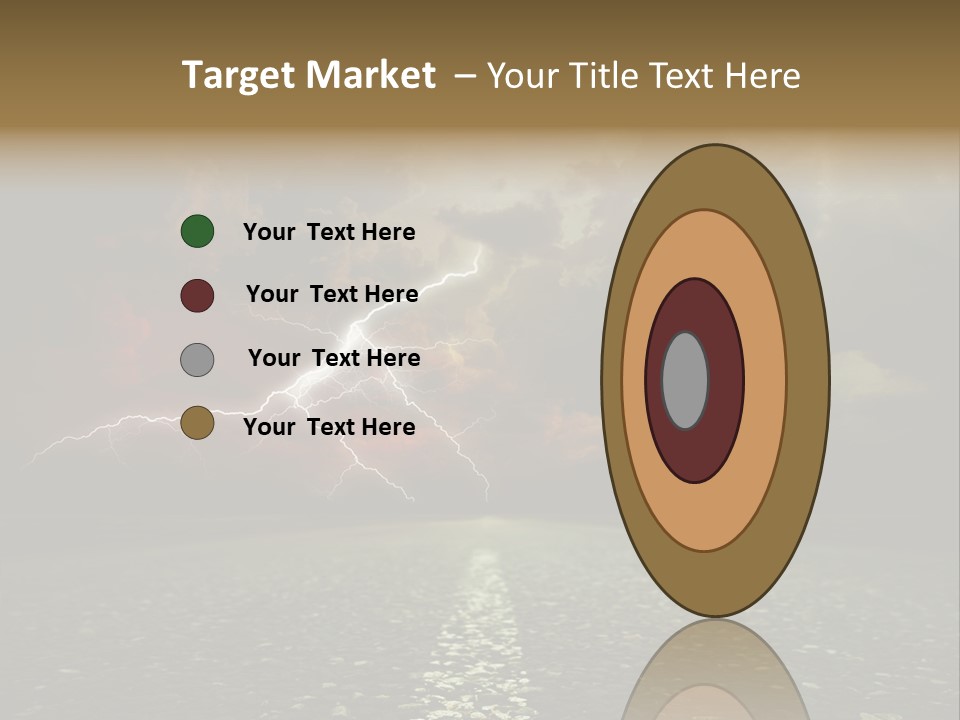 Countryside Rural Storm PowerPoint Template