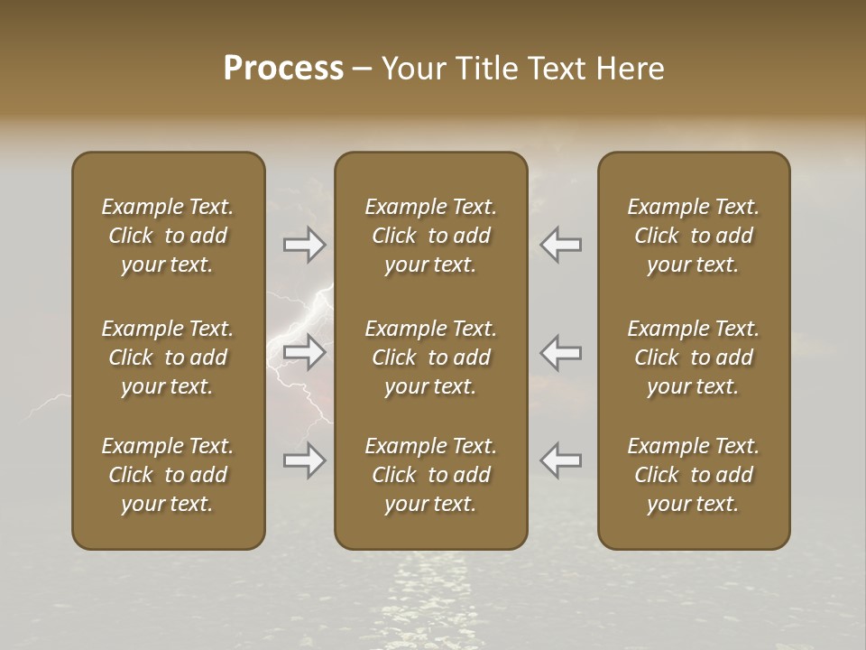 Countryside Rural Storm PowerPoint Template