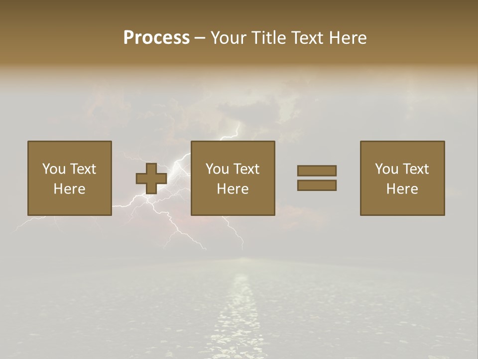 Countryside Rural Storm PowerPoint Template