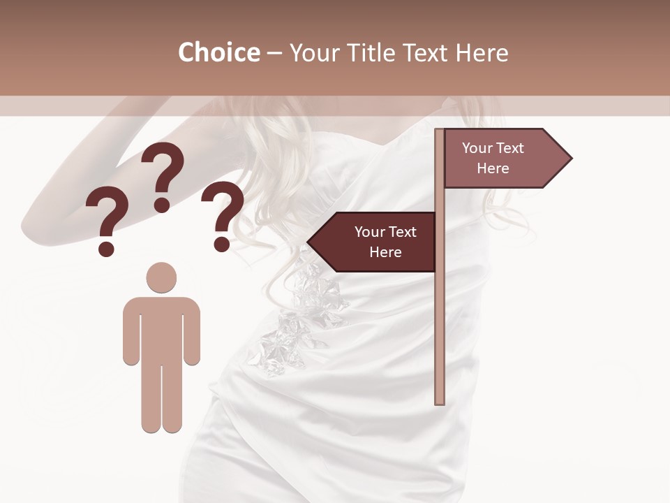 Hat Y Temptation PowerPoint Template