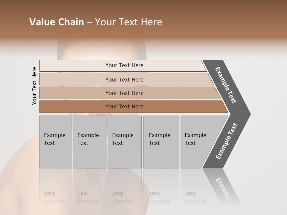 Diet Brunette Desire PowerPoint Template