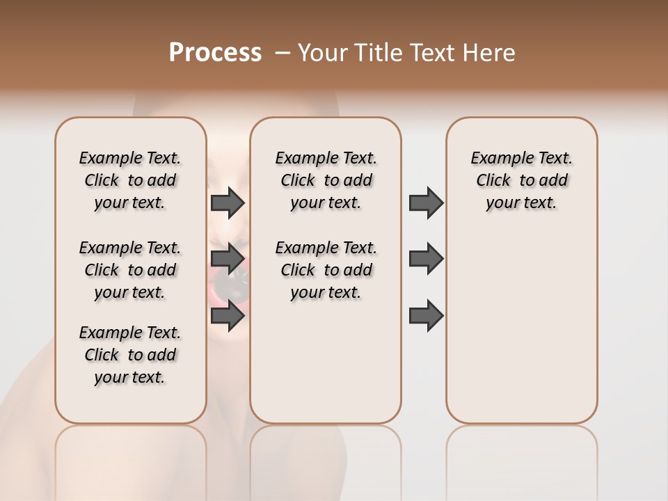 Diet Brunette Desire PowerPoint Template