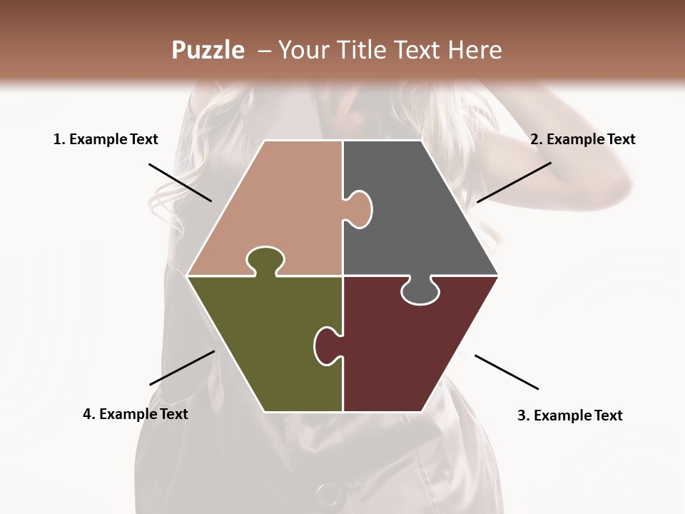 Fashion Posing Lifestyle PowerPoint Template