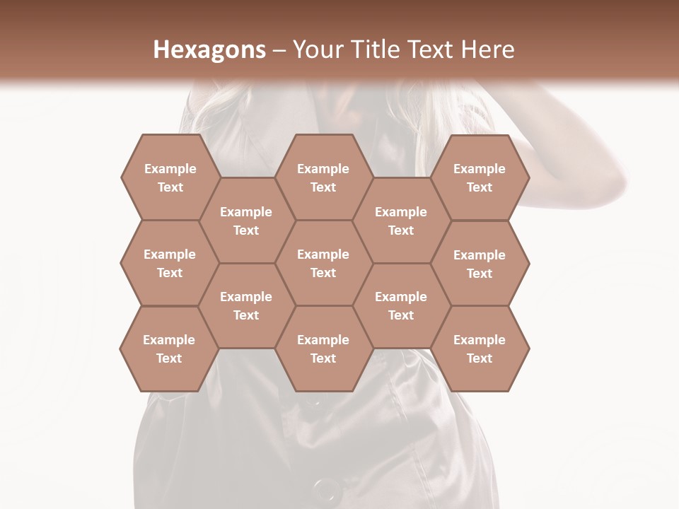 Fashion Posing Lifestyle PowerPoint Template