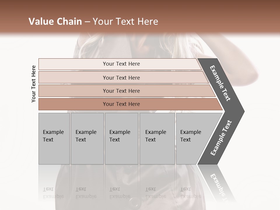 Fashion Posing Lifestyle PowerPoint Template