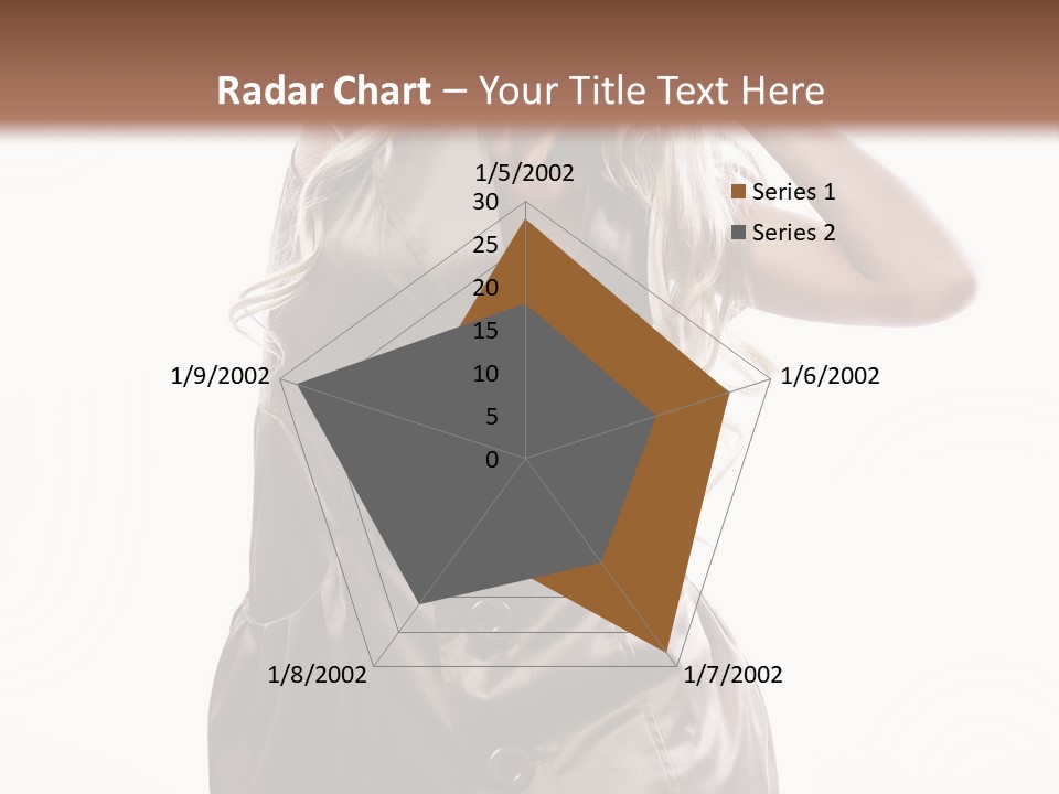 Fashion Posing Lifestyle PowerPoint Template