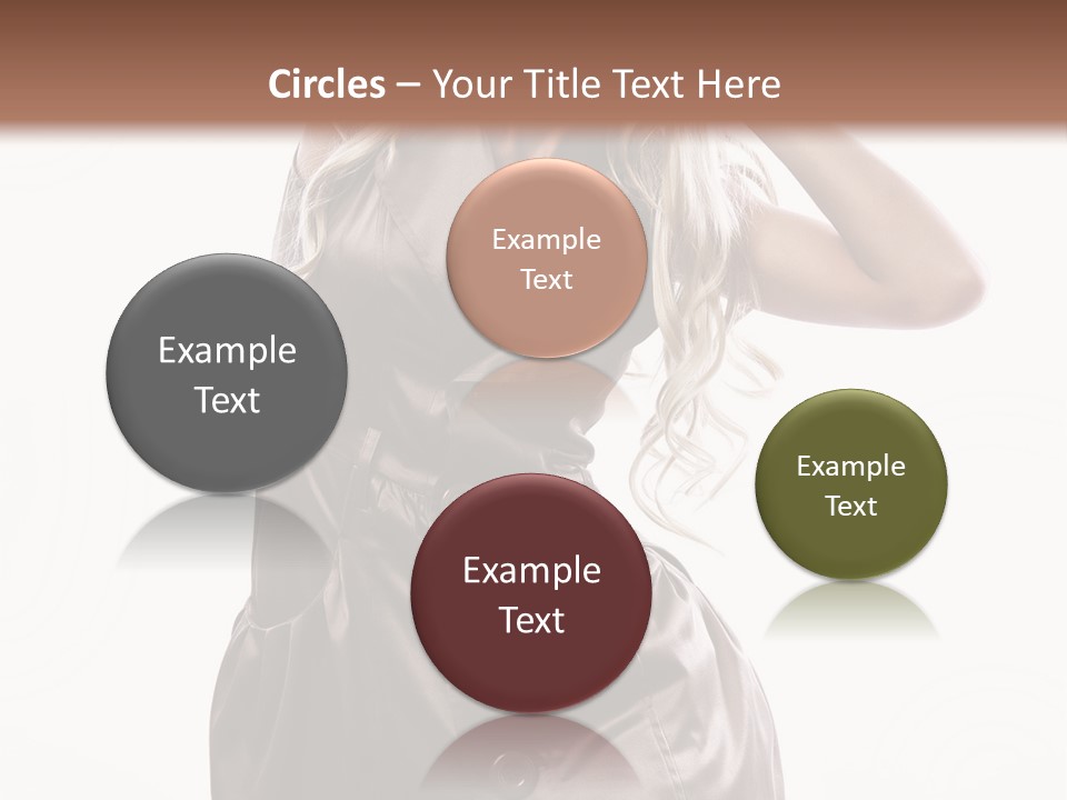 Fashion Posing Lifestyle PowerPoint Template