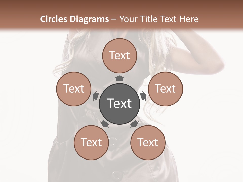 Fashion Posing Lifestyle PowerPoint Template