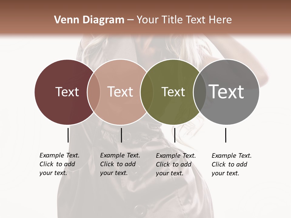 Fashion Posing Lifestyle PowerPoint Template