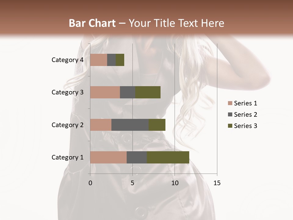 Fashion Posing Lifestyle PowerPoint Template