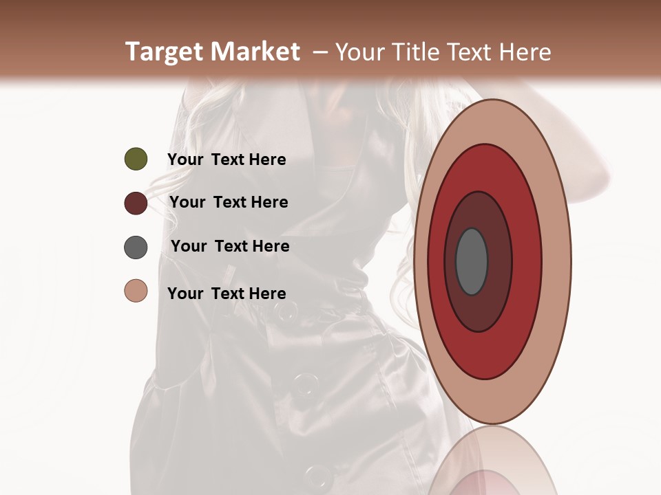 Fashion Posing Lifestyle PowerPoint Template