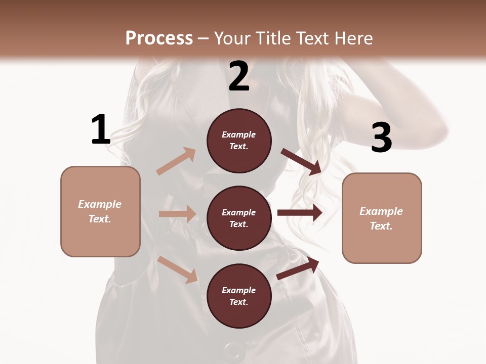 Fashion Posing Lifestyle PowerPoint Template