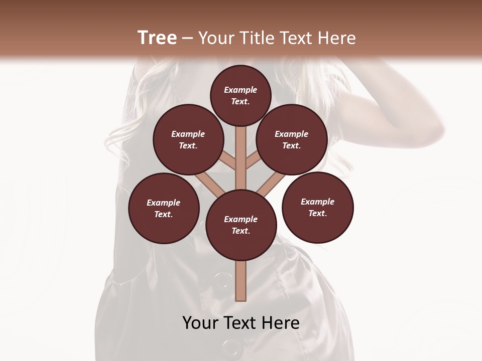 Fashion Posing Lifestyle PowerPoint Template