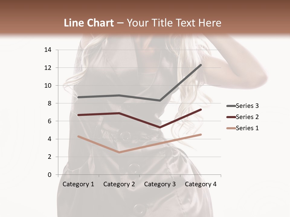 Fashion Posing Lifestyle PowerPoint Template