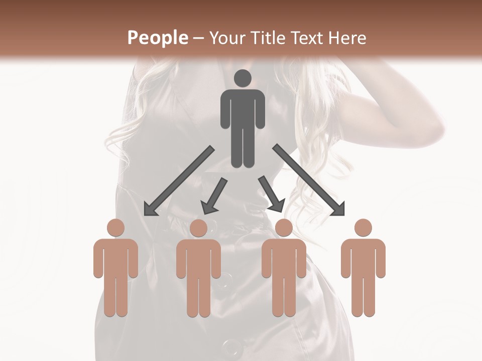 Fashion Posing Lifestyle PowerPoint Template