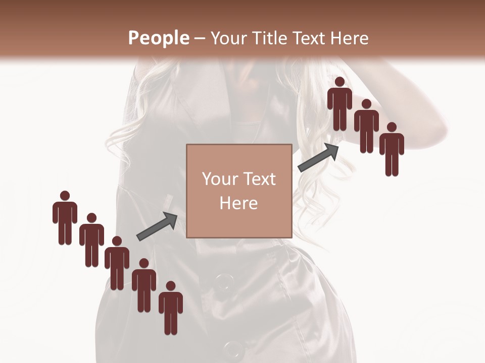 Fashion Posing Lifestyle PowerPoint Template