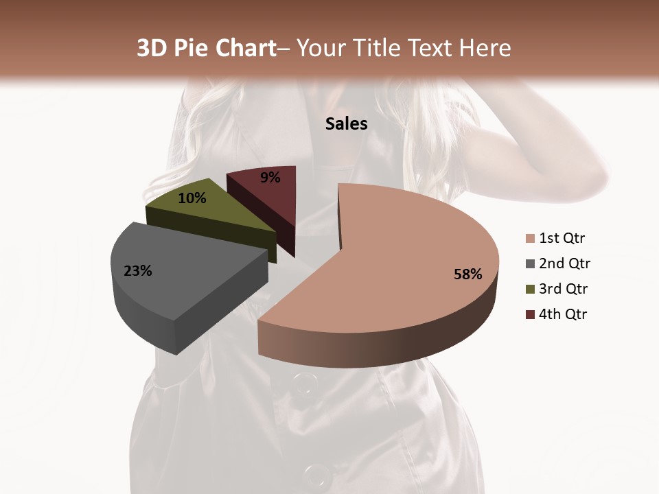 Fashion Posing Lifestyle PowerPoint Template