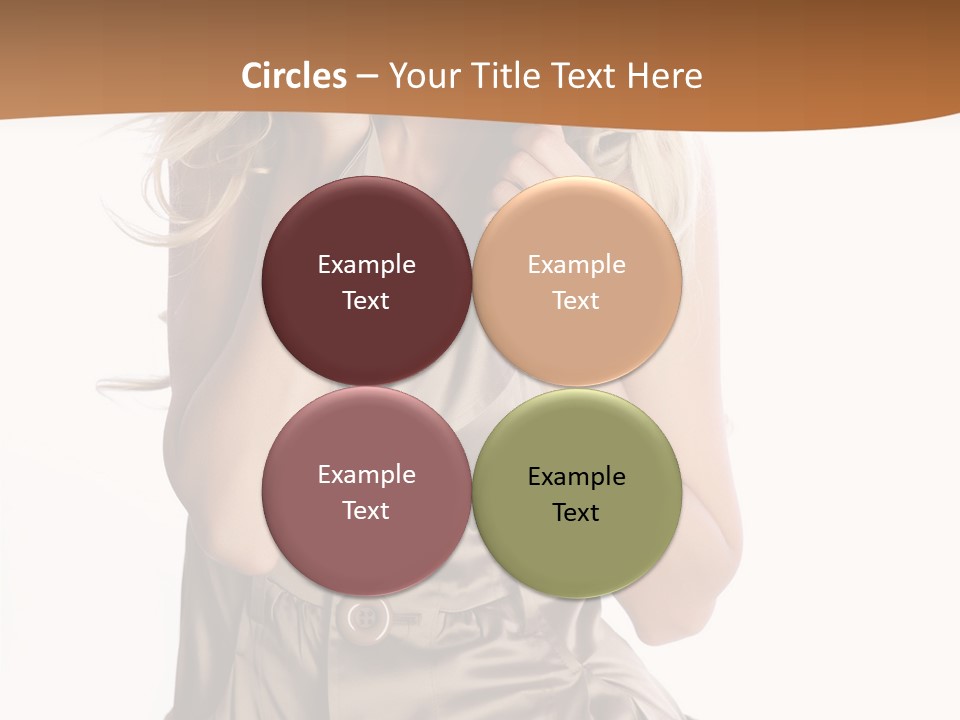 Lifestyle Charming Sensual PowerPoint Template