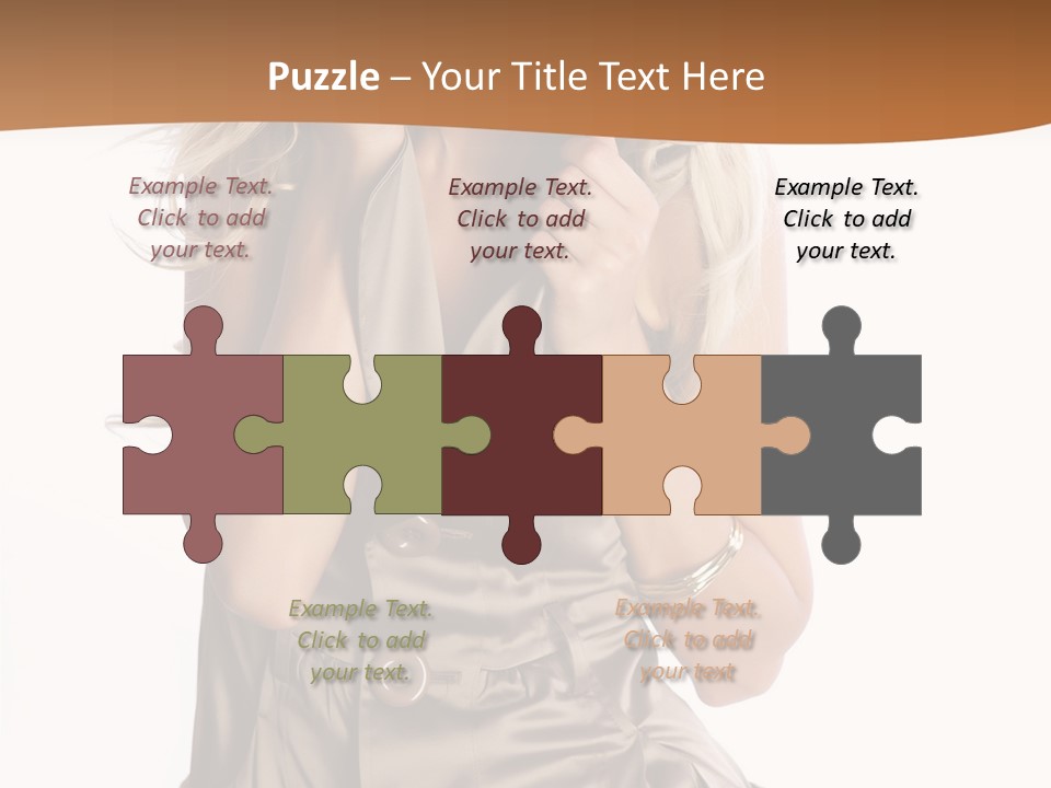 Lifestyle Charming Sensual PowerPoint Template