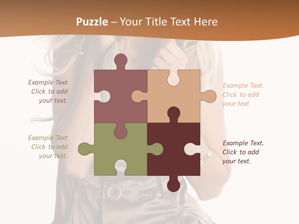 Lifestyle Charming Sensual PowerPoint Template