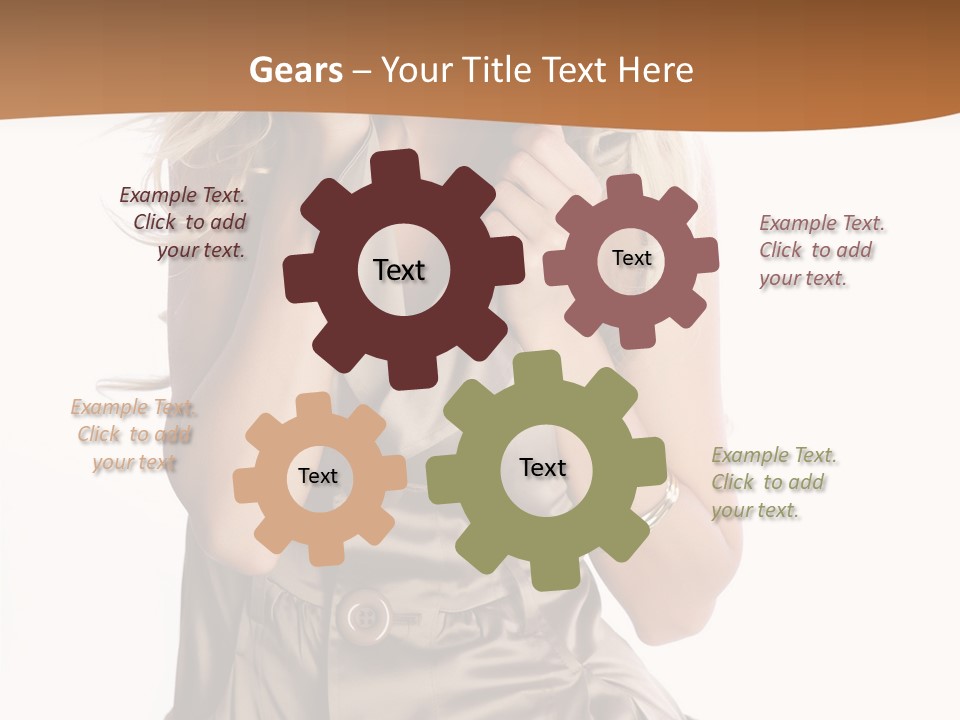 Lifestyle Charming Sensual PowerPoint Template