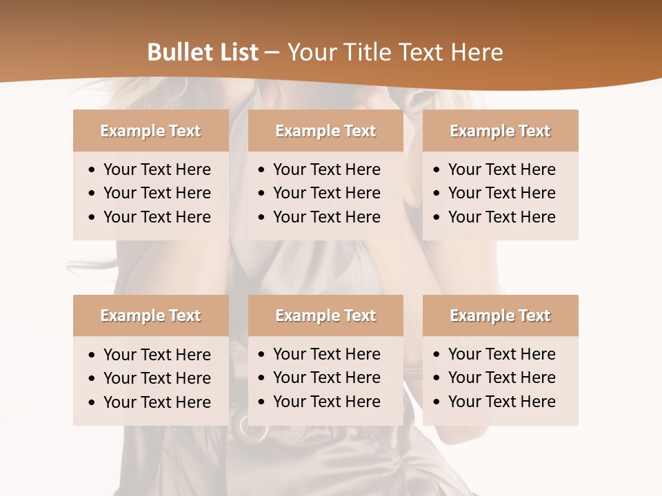 Lifestyle Charming Sensual PowerPoint Template