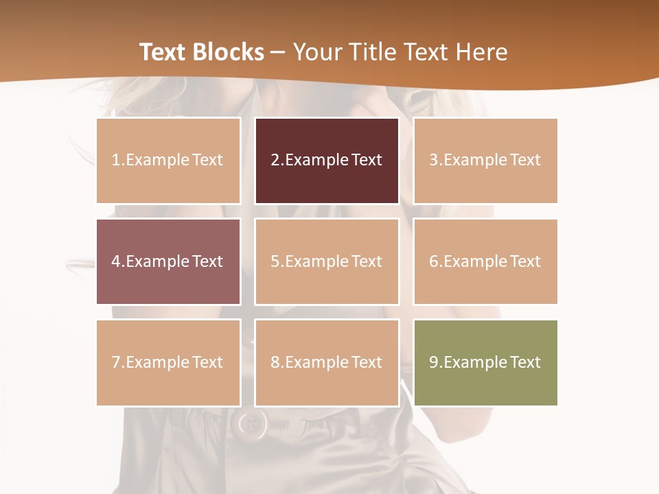 Lifestyle Charming Sensual PowerPoint Template