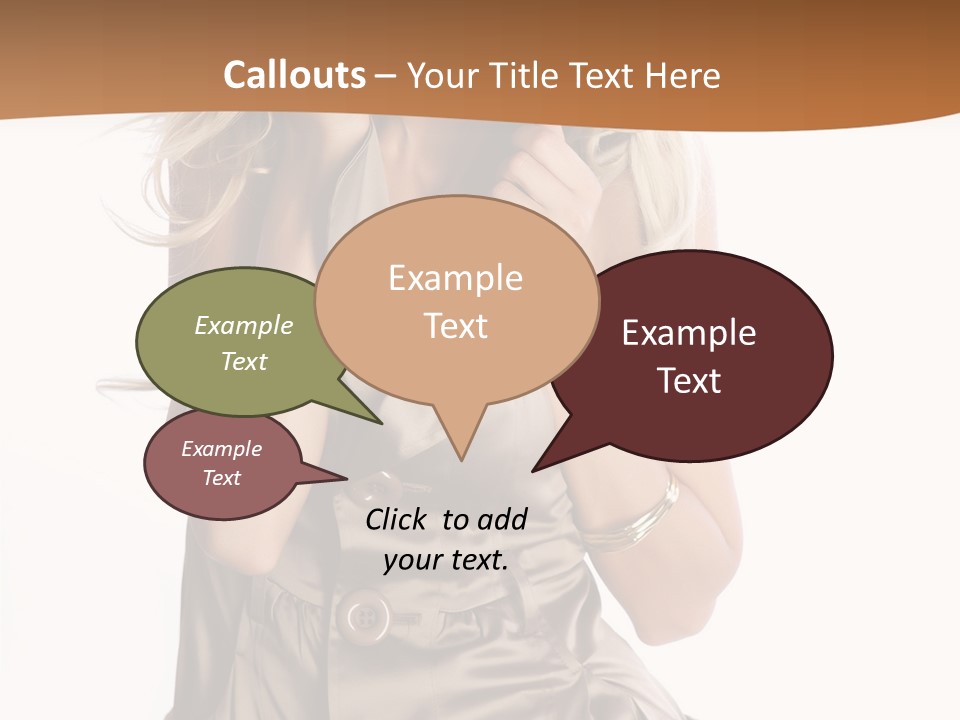 Lifestyle Charming Sensual PowerPoint Template