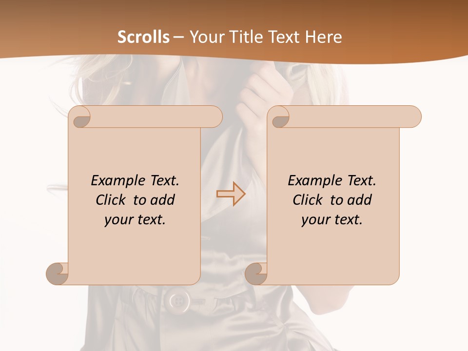 Lifestyle Charming Sensual PowerPoint Template