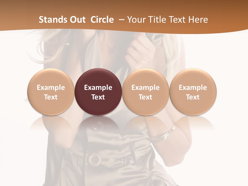 Lifestyle Charming Sensual PowerPoint Template