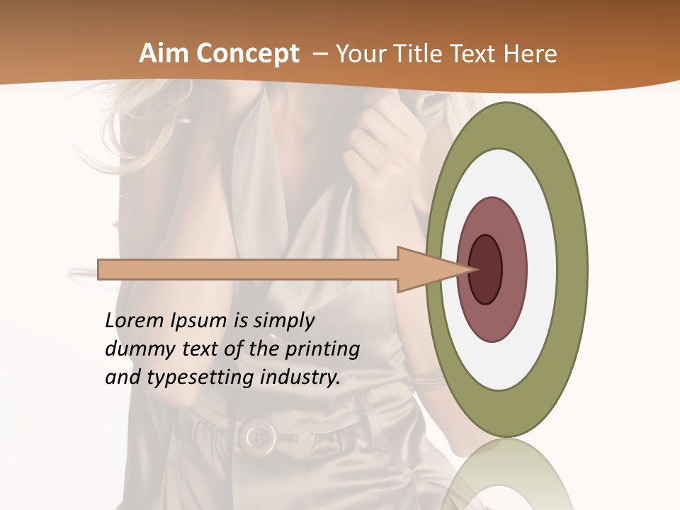 Lifestyle Charming Sensual PowerPoint Template