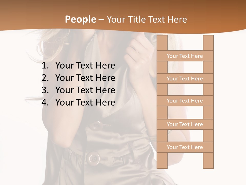 Lifestyle Charming Sensual PowerPoint Template