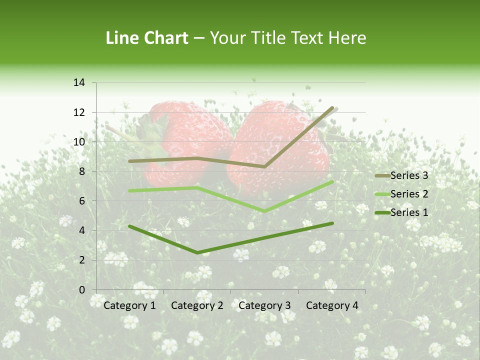 White Isolated Flowers PowerPoint Template