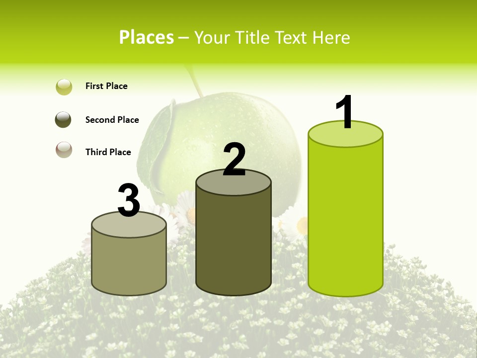 Vein Fruit Single PowerPoint Template