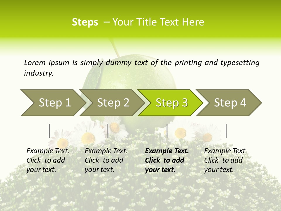 Vein Fruit Single PowerPoint Template