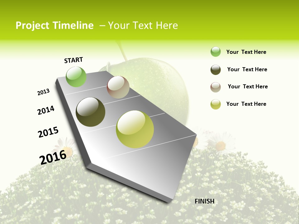 Vein Fruit Single PowerPoint Template