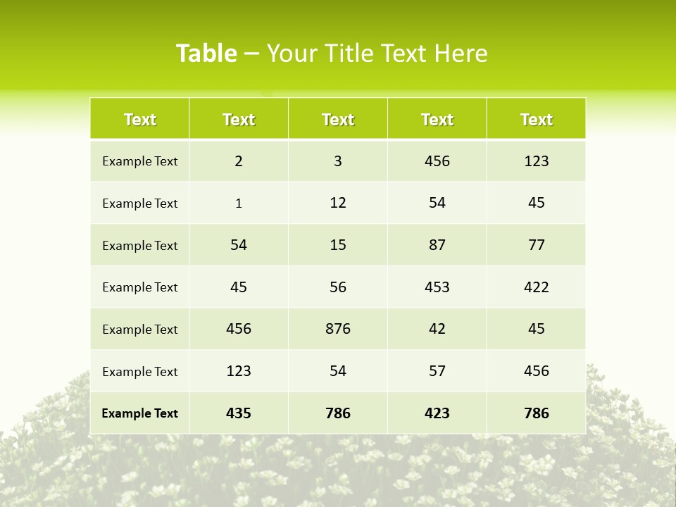 Vein Fruit Single PowerPoint Template
