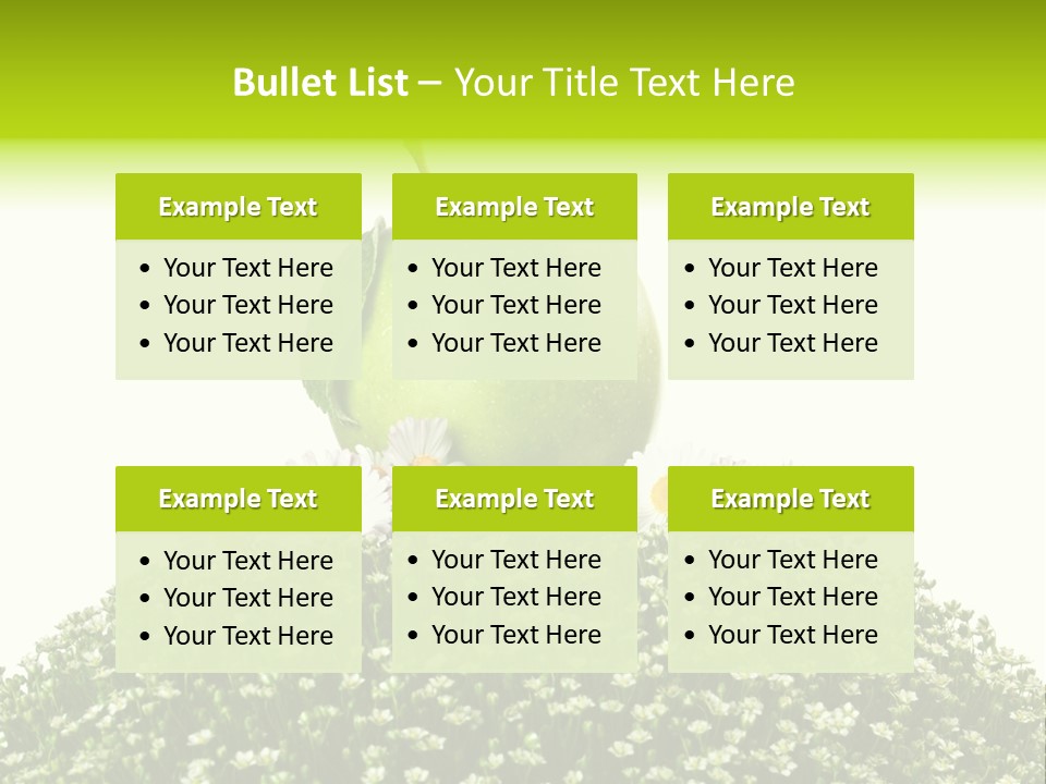 Vein Fruit Single PowerPoint Template
