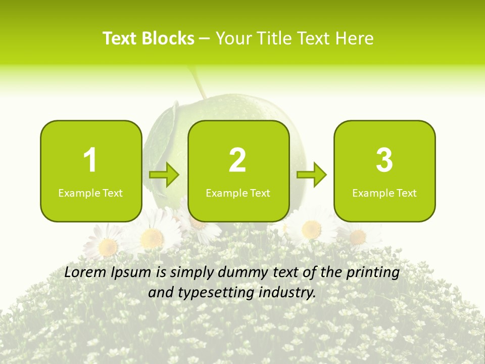Vein Fruit Single PowerPoint Template