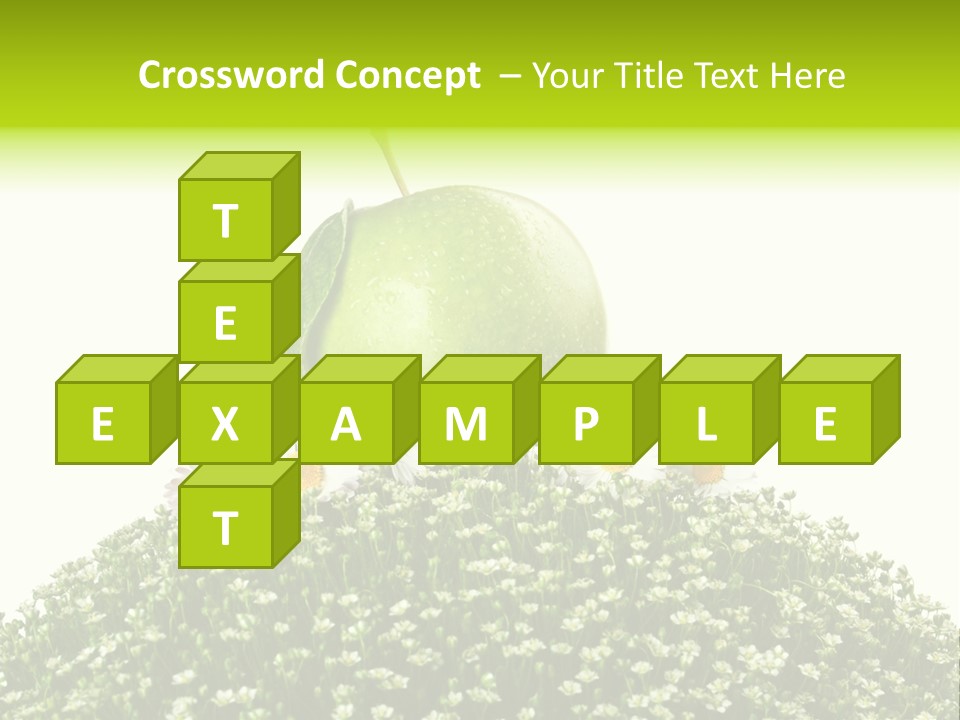 Vein Fruit Single PowerPoint Template