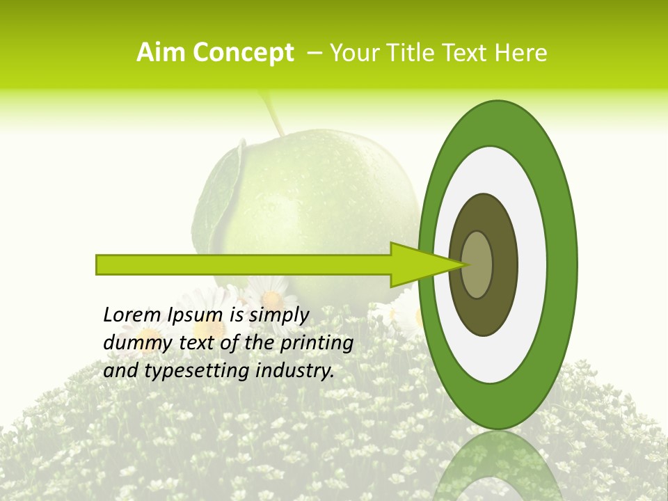 Vein Fruit Single PowerPoint Template