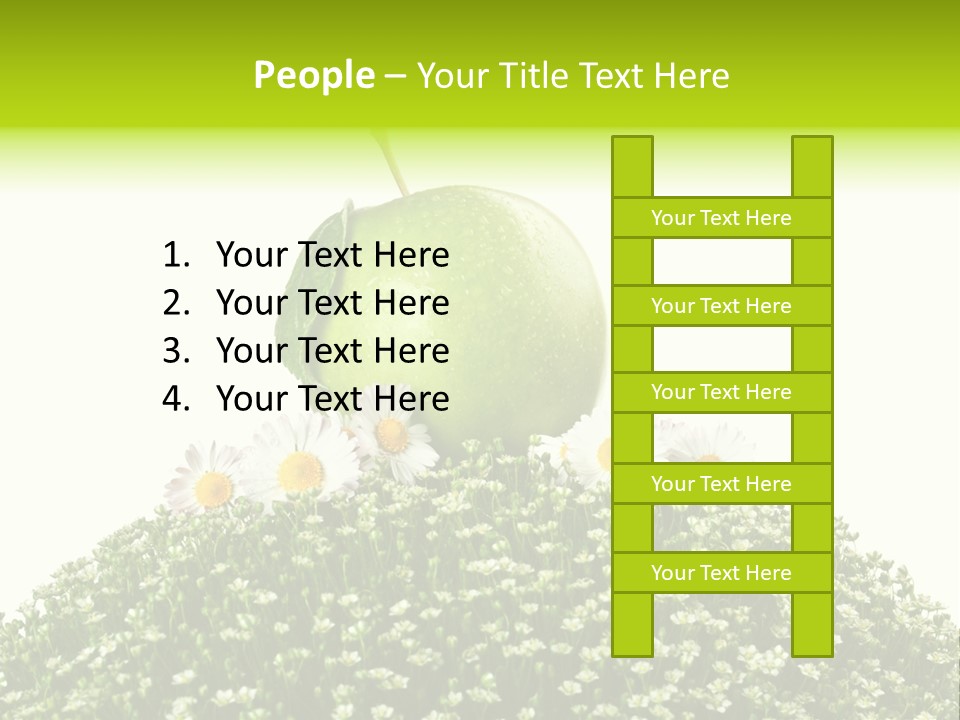 Vein Fruit Single PowerPoint Template