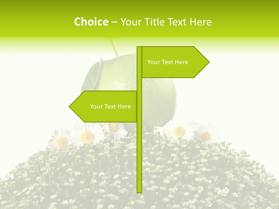 Vein Fruit Single PowerPoint Template