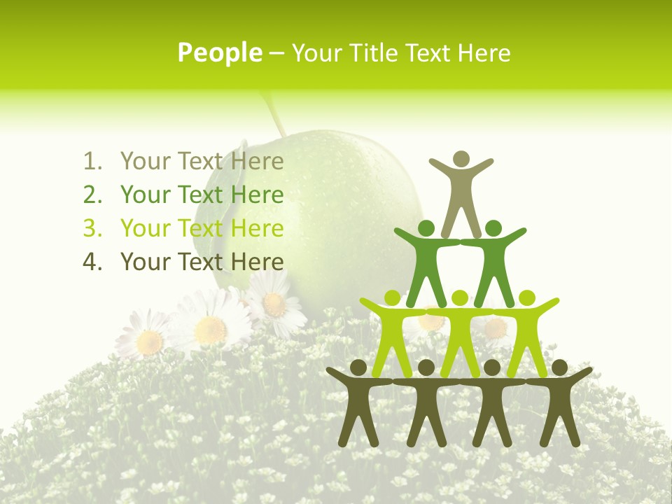 Vein Fruit Single PowerPoint Template