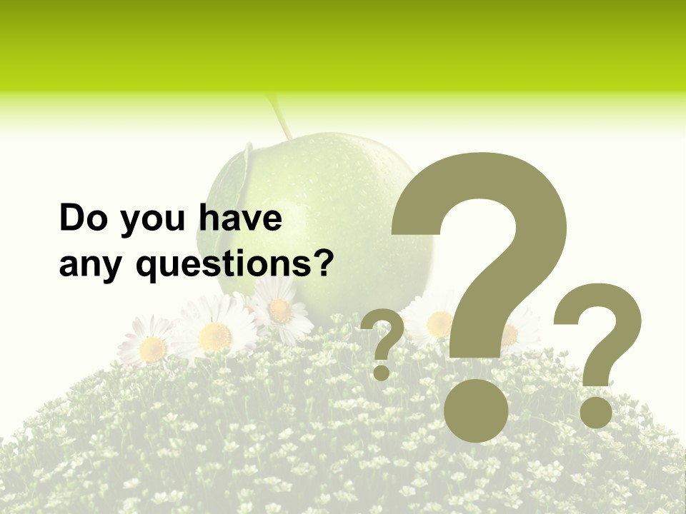 Vein Fruit Single PowerPoint Template