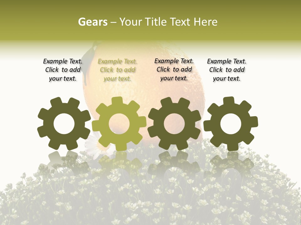 Leaf Fresh Diet PowerPoint Template